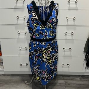 David Meister sleeveless sheath dress, size 8